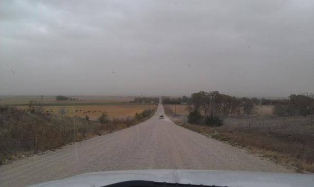 Sand Blowing Platte Valley Fall 2012