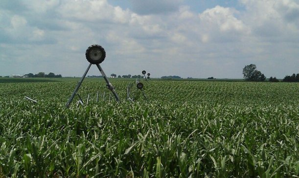 Tornado Destroys Pivot